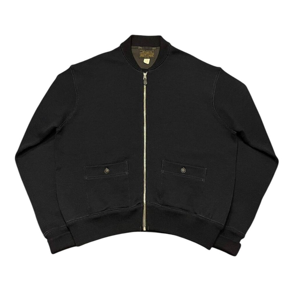 VTG RRL Double RL Experimental Limited Edition Ralph Lauren knit military bomber